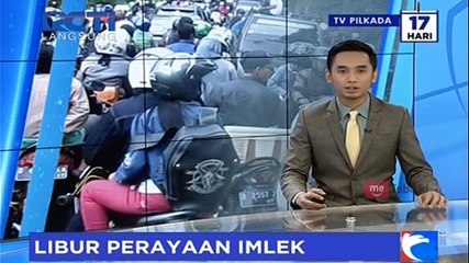 Libur Imlek, Lalu lintas ke Wisata Lembang Macet