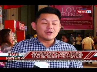 SONA: Mga singing kartero ng PhilPost, pwedeng arkilahin