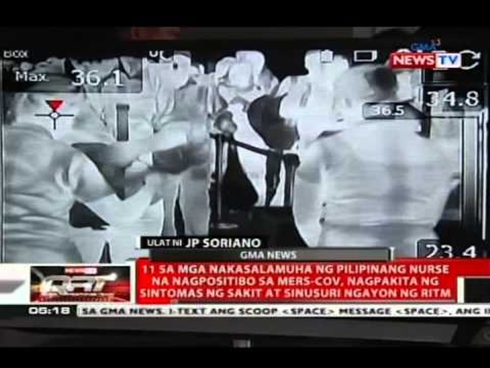 11 sa mga nakasalamuha ng Pinay nurse na nagpositibo sa MERS-COV, nagpakita ng sintomas ng sakit