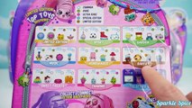 Season 5 Shopkins Opening 5 Pack with Petkins Backpack Surprise Blind Bags   Charms Bracelet