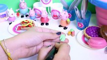 Peppa Pig Picnic Basket Playset Play Doh Dessert DIY Peppas Picnic Set Play-Doh Creations