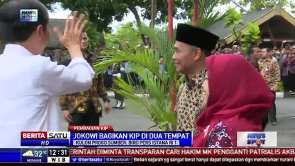 Jokowi Bagikan KIP di Yogyakarta dan Magelang