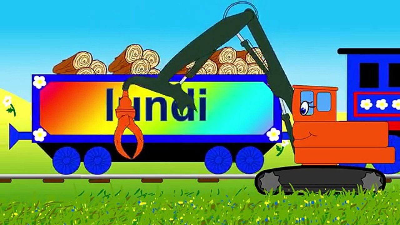 Dessin animé pour enfants - Apprendre les jours de la semaine en français avec le train Tchou Tchou