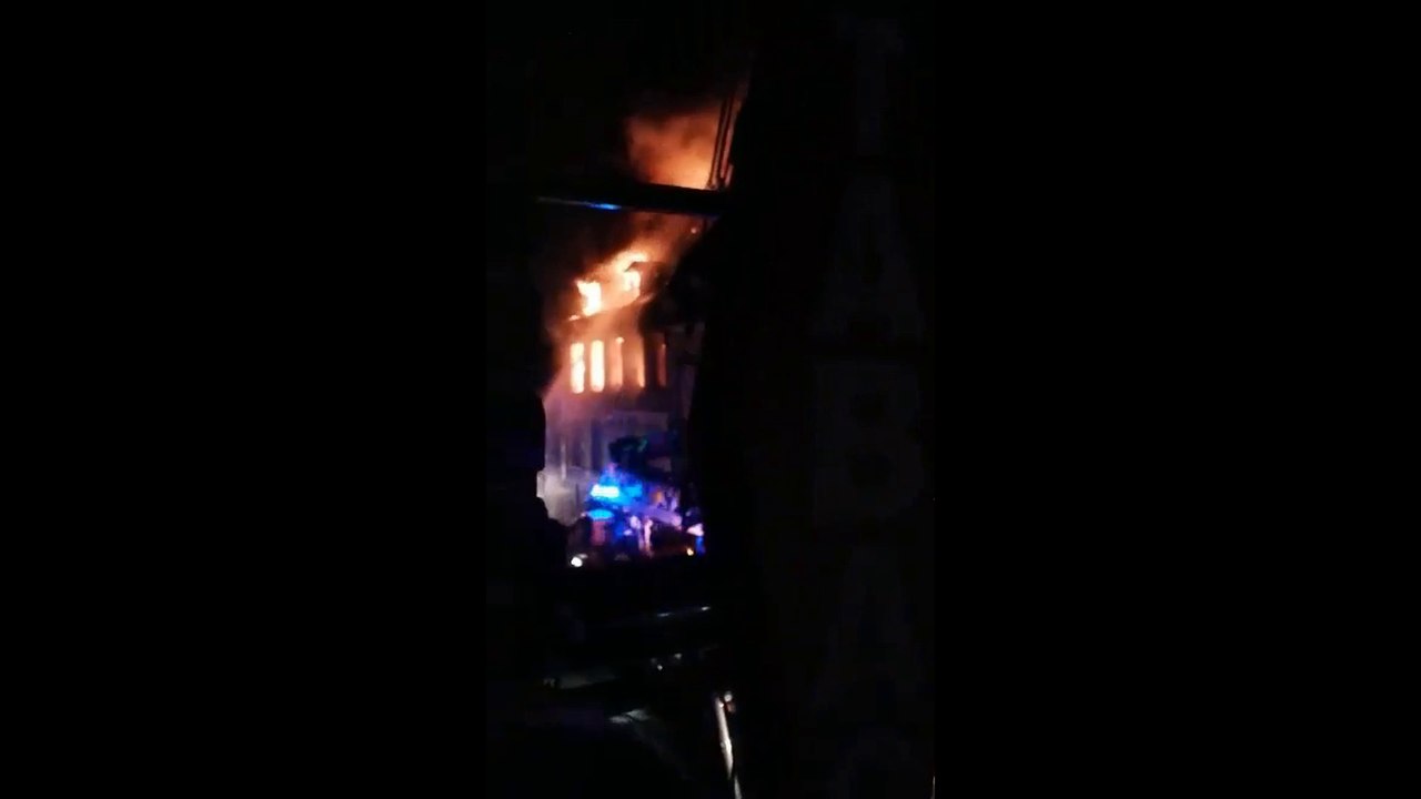 Doullens: salon de coiffure en feu