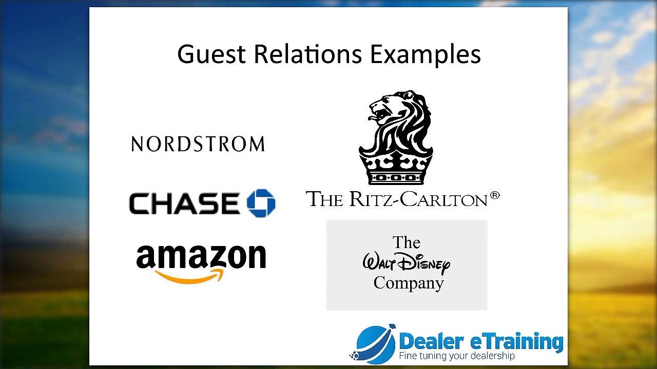 Stan Sher Guest Relations vs. Customer