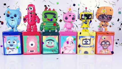 Yo Gabba Gabba Play-Doh Dippin Dots DIY Cubeez Jelly Beans Toy Surprise
