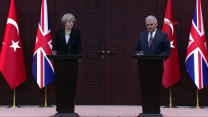 Başbakan Yıldırım Türkiye-Ingiltere Ilişkinlerinin AB'den Bağımsız Gelişmesi Için Çalışma...