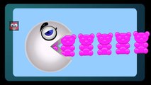 Colors for Kids to Learn with Packman Cartoon | Colours for Children to Learn | Learning Videos