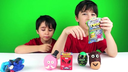 Play-doh Regular Show, Teenage Mutant Ninja Turtles, Spider-Man Surprises!