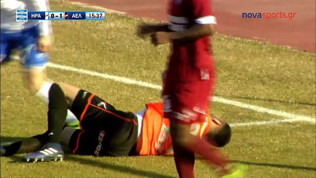 18η Ηρακλής-ΑΕΛ 1-1 2016-17 Novasports highlights