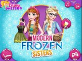 Современные замороженные сестры | замороженные Принцесса Эльза и Анна игры | Дисней замороженные игры