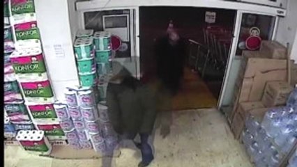 Silahlı Gasp Güvenlik Kamerasında