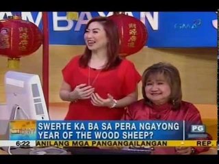 Who's lucky, who's not in the Year of the Wood Sheep? | Unang Hirit