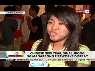 BT: Chinese New Year, sinalubong ng magarbong fireworks display