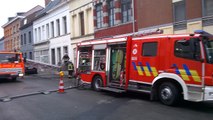 Incendie d'une maison à Tournai rue Frinoise 1