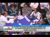 Ilang kaanak ng mga nasawing SAF, 'di raw kuntento sa mga sagot sa kanila ni PNoy
