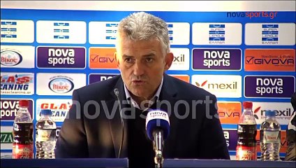 18η Ηρακλής-ΑΕΛ 1-1 2016-17 Συνέντευξη τύπου