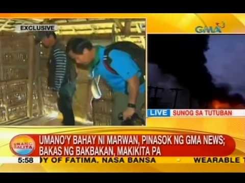 UB: Umano'y bahay ni Marwan, pinasok ng GMA News; bakas ng bakbakan, makikita pa