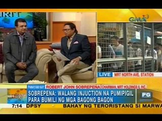 MRT Holdings chair Sobrepeña: Give us 18 months to fix MRT problems | Unang Hirit