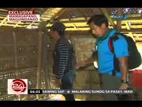 24Oras: Exclusive: Bakas ng bakbakan, makikita pa rin sa paligid ng bahay ni Marwan