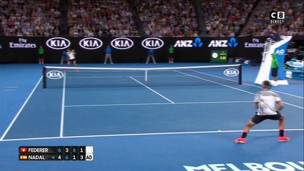 Balle de 4-1 pour Nadal ! Le plus beau point de cette finale ? Finale de l'Open d'Australie