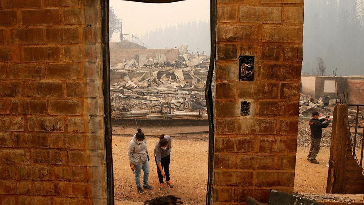 Chile: Burning on