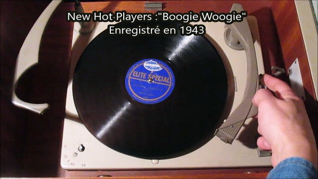 New Hot Players Boogie Woogie 78t Elite Special (jazz)