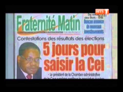 La Presse fait échos des dernières tendances electorales à sa Une