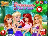 PRINCESAS DISNEY ELSA FROZEN ANNA FROZEN ARIEL Y RAPUNZEL VERDAD O RETO PRINCESS TRUTH OR DARE