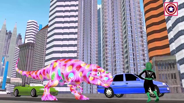 Frozen Elsa Spiderman Dinosaur Mega Finger Family Collection | Little Baby Elsa Finger Family Rhymes