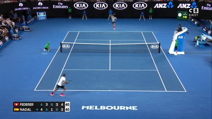 Echange de légende entre Federer et Nadal ! Finale de l'Open d'Australie
