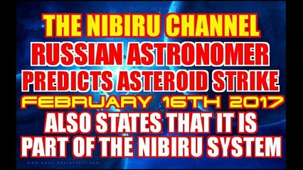 NIBIRU FRAGMENT TO STRIKE EARTH IN FEBRUARY, SAYS RUSSIAN ASTRONOMER