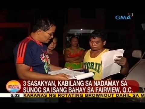 UB: 3 sasakyan, kabilang sa nadamay sa sunog sa isang bahay sa Fairview, QC