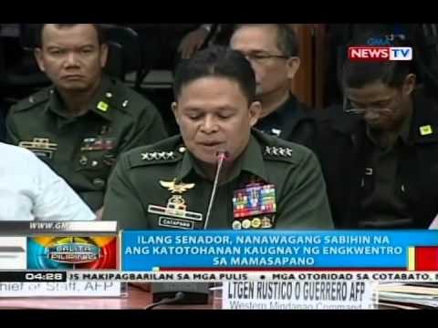 BP: Napeñas at Purisima, nagturuan kung sino dapat ang nakipag-coordinate kina Roxas at Espina