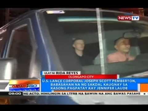 NTG: Pemberton, maagang dumating kanina sa Olongapo City RTC para sa kanyang arraignment