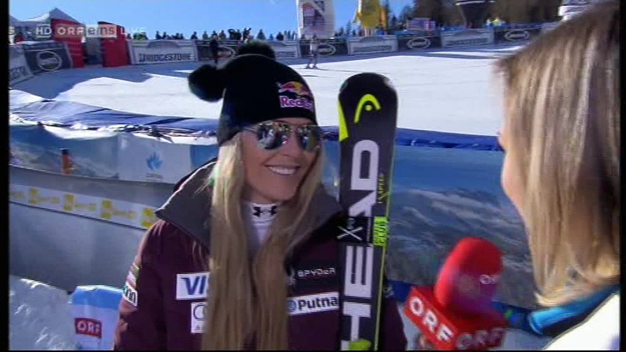 Lindsey Vonn Cortina SG Interview