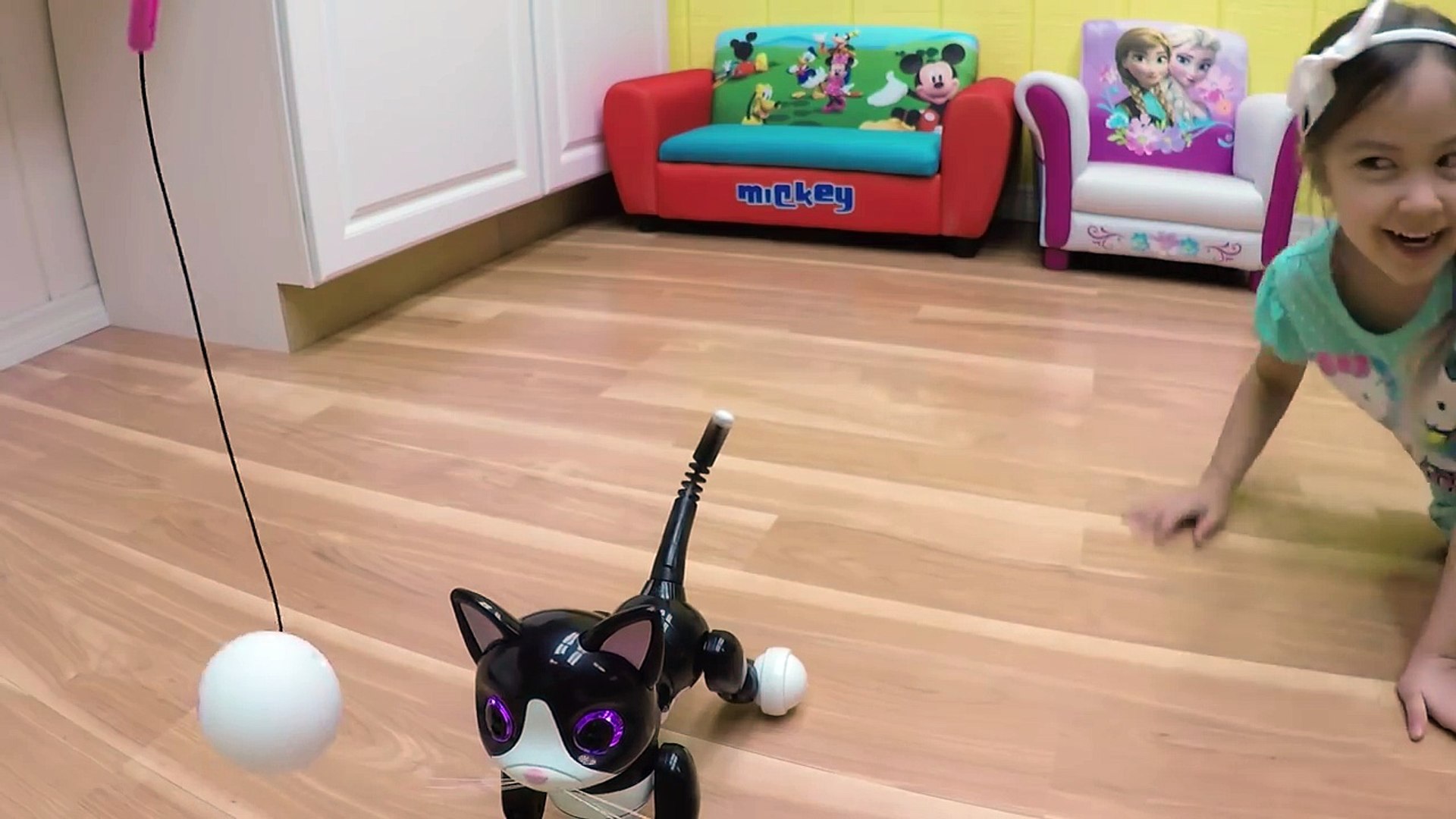 ⁣CUTE ZOOMER KITTY & ZUPPIES PUPPY Interactive Pets Pet Puppy Cute Kitten Cat Toy Opening Kids To