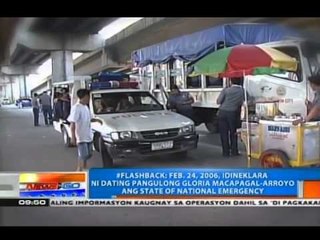 NTG: #Flashback: Feb. 24, 2006, idineklara ni PGMA ang State of National Emergency