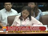 UB: Sen. Binay at Sec. Roxas, nagkainitan sa pagdinig ng Senado kaugnay ng Mamasapano encounter