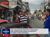 Pag-aresto sa lalaking wanted sa patong-patong na kaso ng qualified theft, nabalot ng tensyon