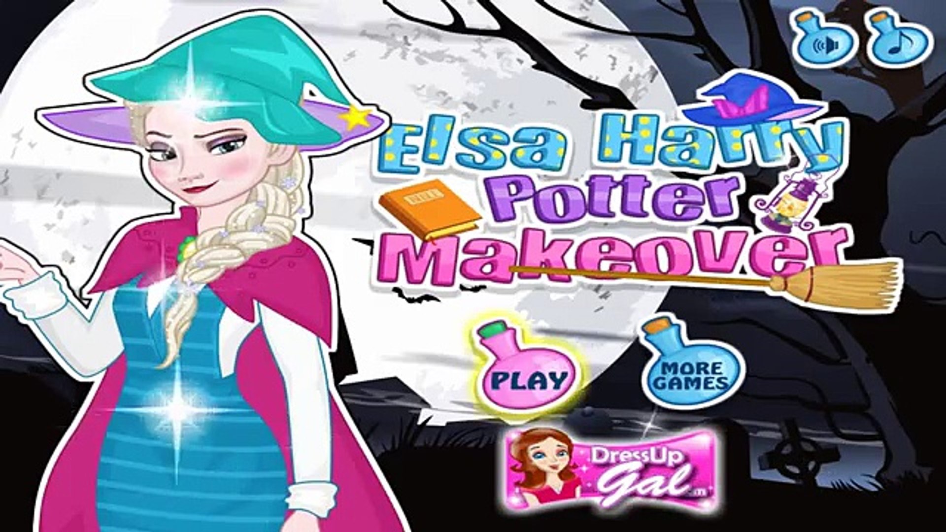 ⁣Elsa Harry Potter Makeover: Disney Princess Games - Best Game for Little Girls