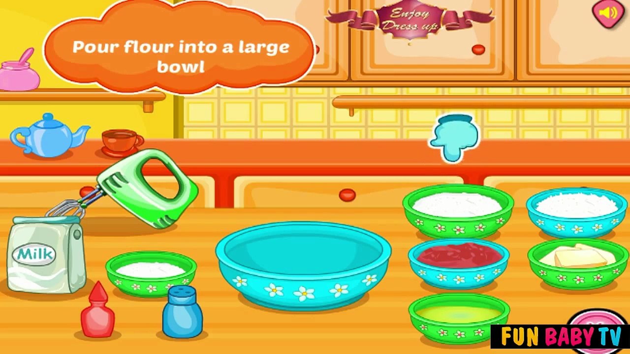 Hello Kitty Strawberry Cheese Cake - Game Video