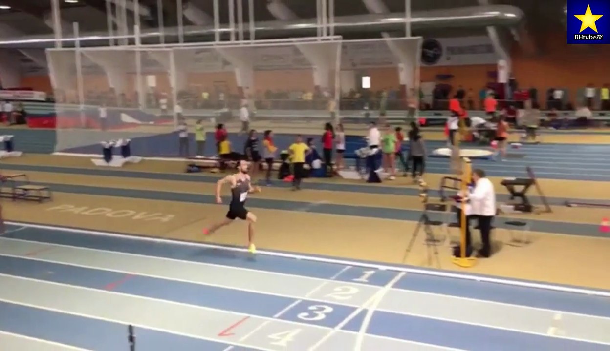 Amel Tuka oborio rekord BiH na 400m u Padovi - 47.67s (29.1.2017)