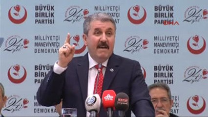 BBP Lideri Destici, Partisinin Program ve Tüzük Kurultayında Konuştu 2