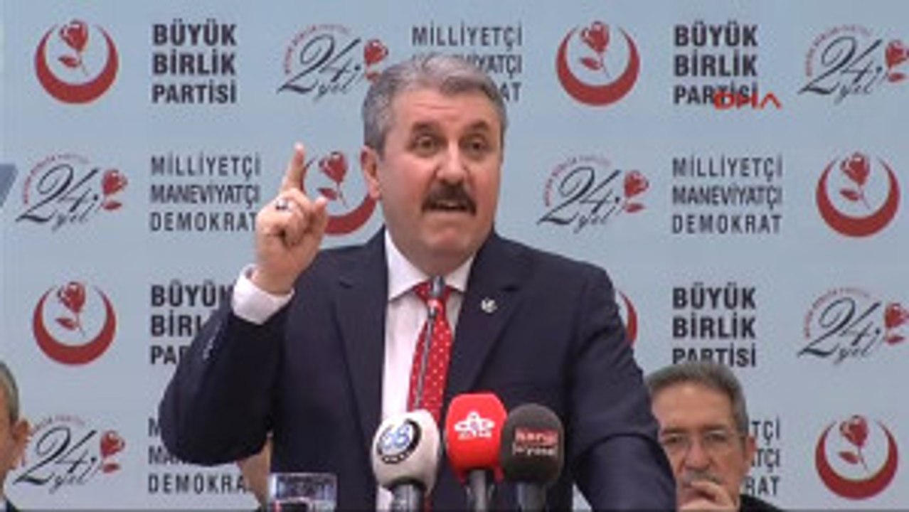 BBP Lideri Destici, Partisinin Program ve Tüzük Kurultayında Konuştu 2