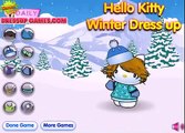 Hello Kitty Winter Dressup Hello Kitty video game, HELLO KITTY dessin animé baby games Jz4saiOruX8