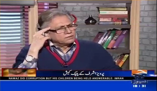 Hassan Nisar replies to Nawaz Sharif on his threat to Imran Khan