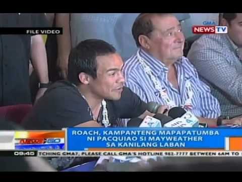 NTG: Roach, kampanteng mapapatumba ni Pacquiao si Mayweather sa kanilang laban