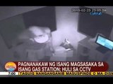 UB: Pagnanakaw ng isang magsasaka sa isang gas station sa Davao City, huli sa CCTV