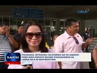 Saksi: Pacquiao, naipanalo pa ang Kia Carnival sa PBA bago bumiyaheng California sa Sabado